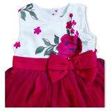 Vestido Floreado Sin mangas Bebé Niña 6 a 36 meses