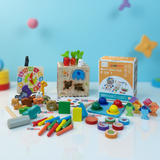 Cubo Didáctico Montessori Niño o Niña Juguete Multifuncional Madera Bebe Infantil