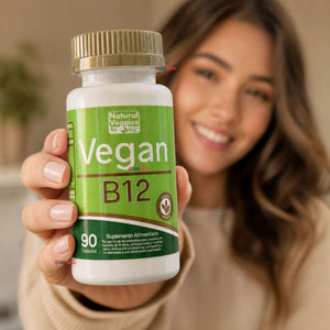 Vitamina Vegan B12 90 Cápsulas FNL Energía y Salud