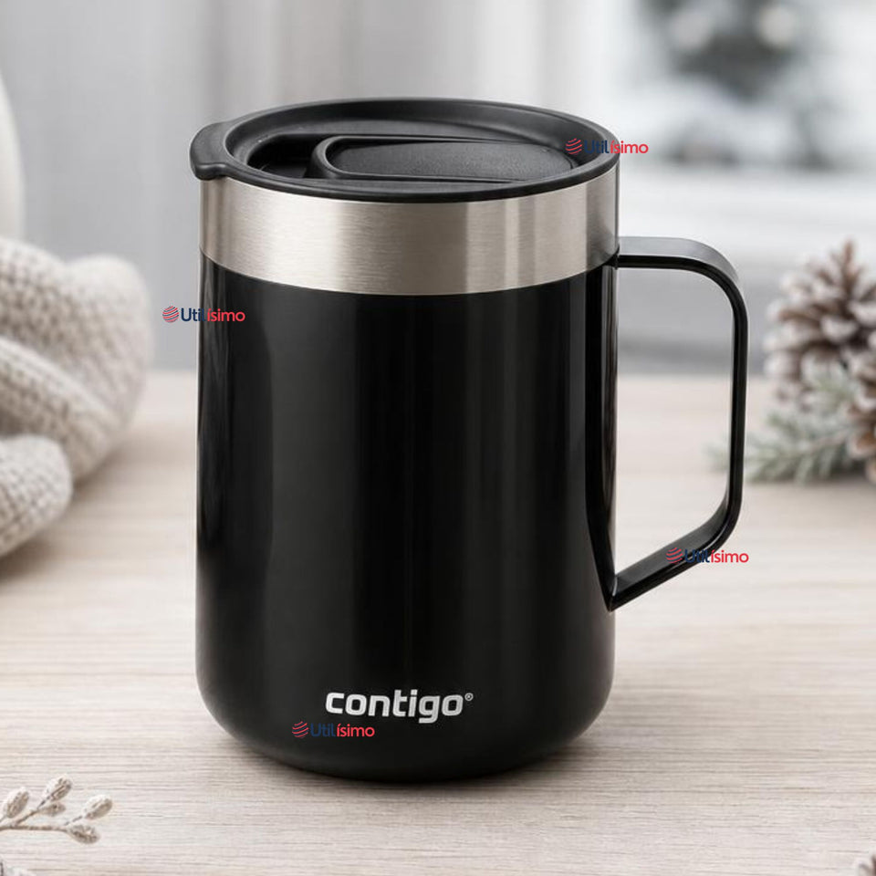 Taza Térmica Contigo Streeterville Acero Inoxidable 414ML Licorice
