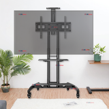 Soporte TV Portátil Con Ruedas 45Kg 32 a 75 Pulgadas 32 40 43 50 55 60 65 70 75
