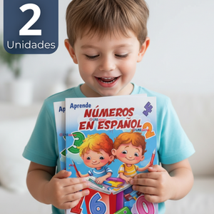 Pack 2 Libros De Aprendizaje Números En Español Educativo Diseños Surtidos