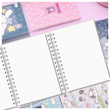 Pack 5 Cuadernos Universitarios Kuromi Marca Pro Arte Diseños Surtidos 100 Hojas