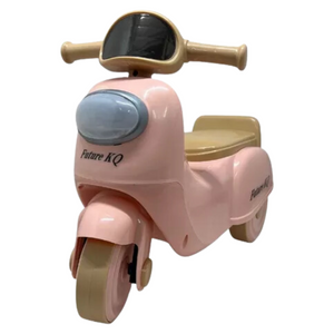 Scooter Moto Infantil con Luz y Sonido Niño Niña Rosa de 1 a 5 años