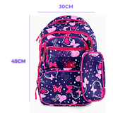 Mochila Con Lonchera Y Estuche 45CM Diseños Variados Niña