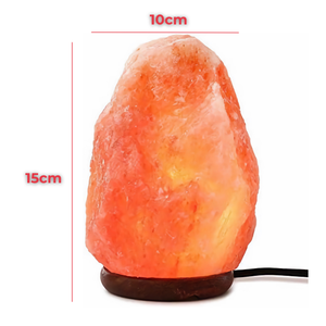 Lámpara De Sal Del Himalaya Piedra Colores Variados USB