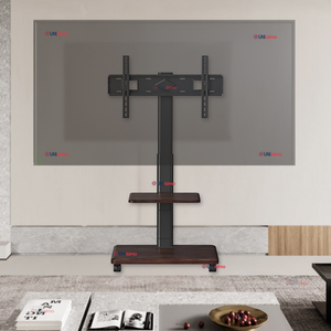 Soporte TV Premium Portátil Con Ruedas 45Kg 26 a 75 Pulgadas 26 32 40 43 50 55 60 65 70 75