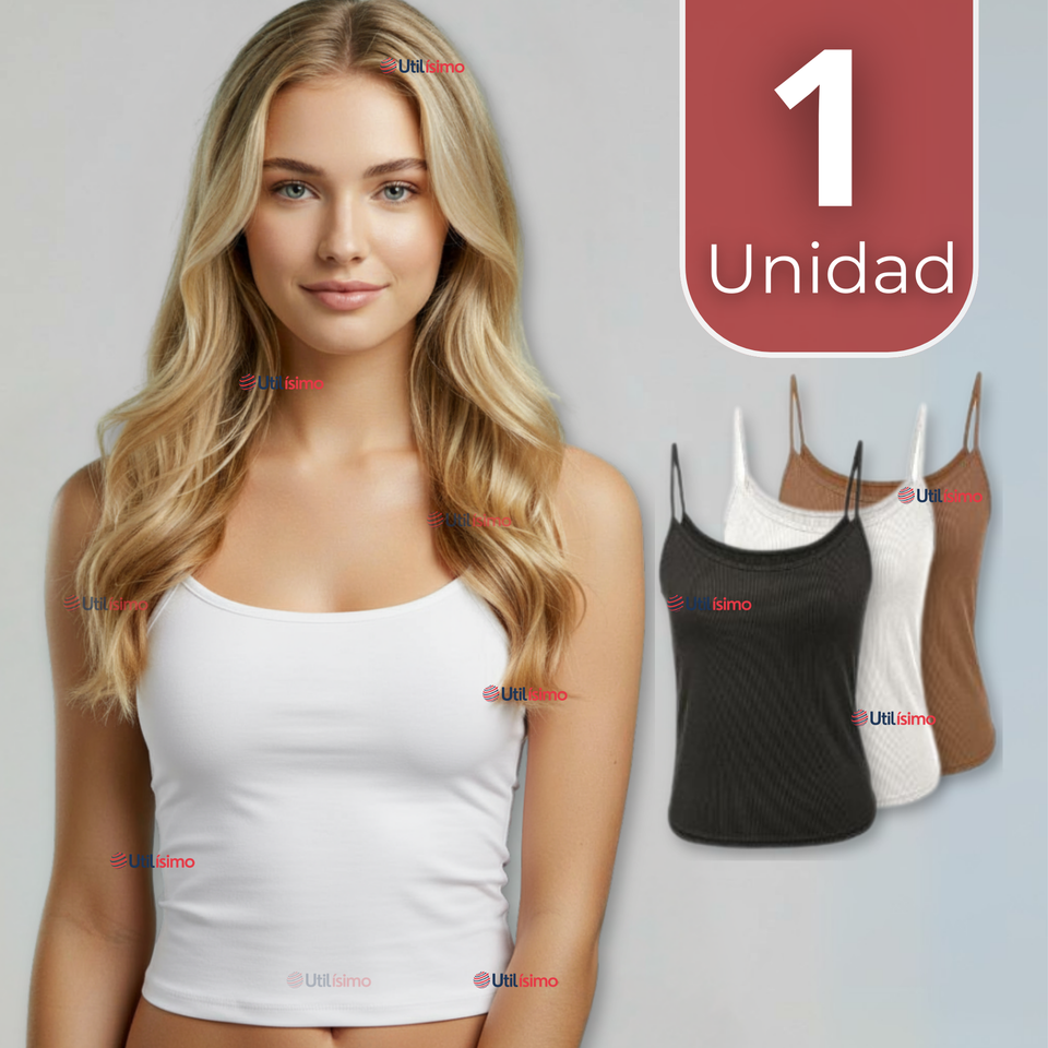 Polera Camiseta Pabilo Básica Lisa Elástica Algodón Mujer Colores Surtidos