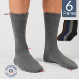 Pack 6 Pares Calcetines Térmicos Corte Alto Hombre Surtidos