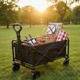 Carrito Compras Plegable Organizador Ideal Para El Camping 100Kg