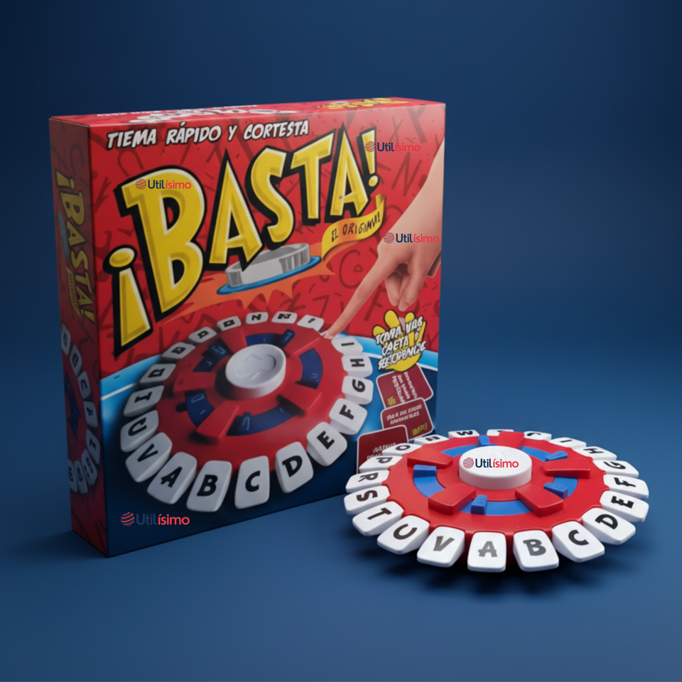 Basta Juego De Palabras Calidad Premium Piensa Rápido Y Contesta Stop Original