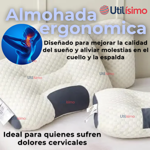 Almohada Ortopédica Ergonómicas Para Cuello y Cervical