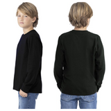 Camiseta Algodón Primera Capa Invierno Niño Cuello Redondo