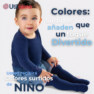 Pack 12 Pantys Primera Capa Unicolor Surtidos Ballerina Bebé