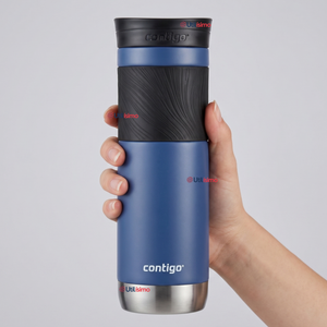 Vaso Termico Contigo Byron Azul 2.0 Snapseal 710 Ml Acero inoxidable