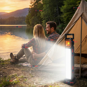Lampara Luz De Emergencia Focos 48 Led Carga Híbrida Solar USB 30W