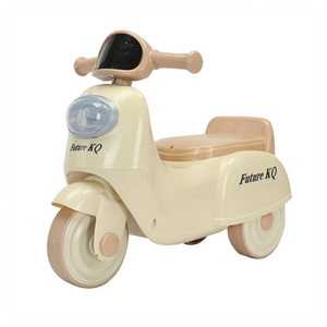 Scooter Moto Infantil con Luz y Sonido Niño Niña Verde de 1 a 5 años