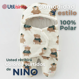 Osito Saco De Bebé Frizado Con Diseños Surtidos 3 a 9 Meses Niño