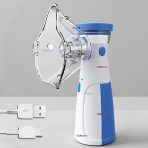 Nebulizador Portátil Batería Recargable Mesh Vaporizador Niños Y Adultos
