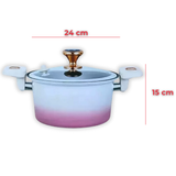 Olla de Micro Presión 4.5Litros Multifuncional  Antiadherente Cocina Hogar