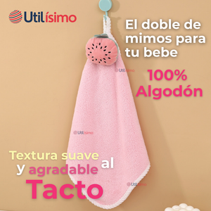 Toalla de Manos 100% Algodón 1 Unidad Niña Surtido