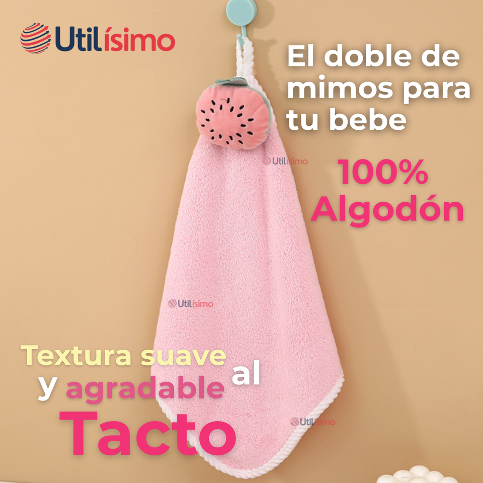 Toalla de Manos 100% Algodón 1 Unidad Niña Surtido