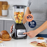 Licuadora Oster® 2 velocidades más pulso y vaso de vidrio BLSTKAGBPB