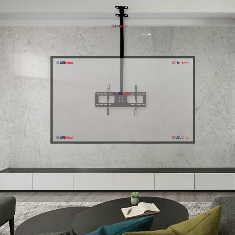 Soporte TV Techo Pared Ajustable 55Kg 26 a 55 Pulgadas 26 27 28 29 32 37 39 40 42 43 46 47 48 49 50 51 52 55