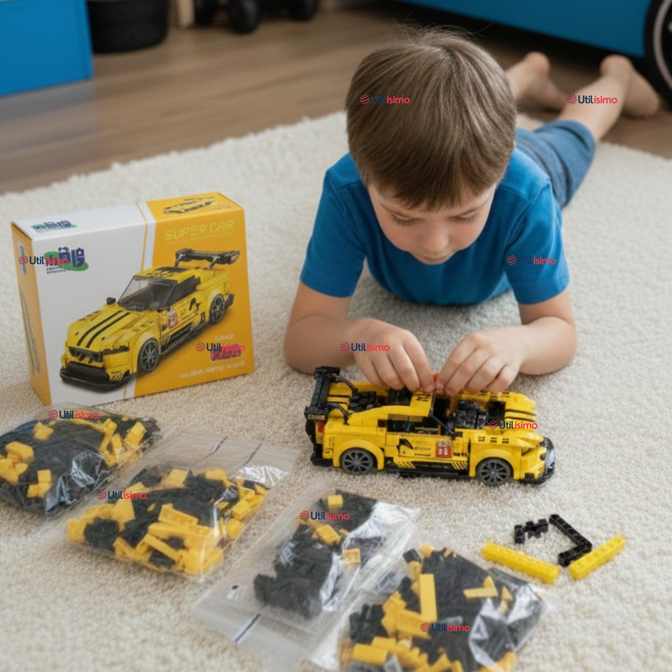 Auto Coche De Carreras Armable Maqueta Porsche Racing 360 Piezas Juguete Niño
