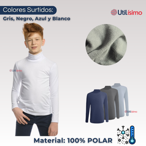 Pack 6 Camiseta Polar Juvenil Beatle Colores Surtidos