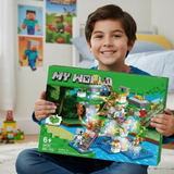 Juguete Bloques de Construcción My World Con Luces 562 Piezas Niño