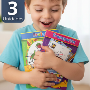 Pack 3 Libros Para Colorear Pintar Educativo Diseños Surtidos