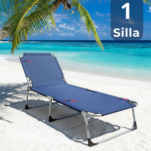 Silla Plegable de Playa Camping Picnic Colores Surtidos