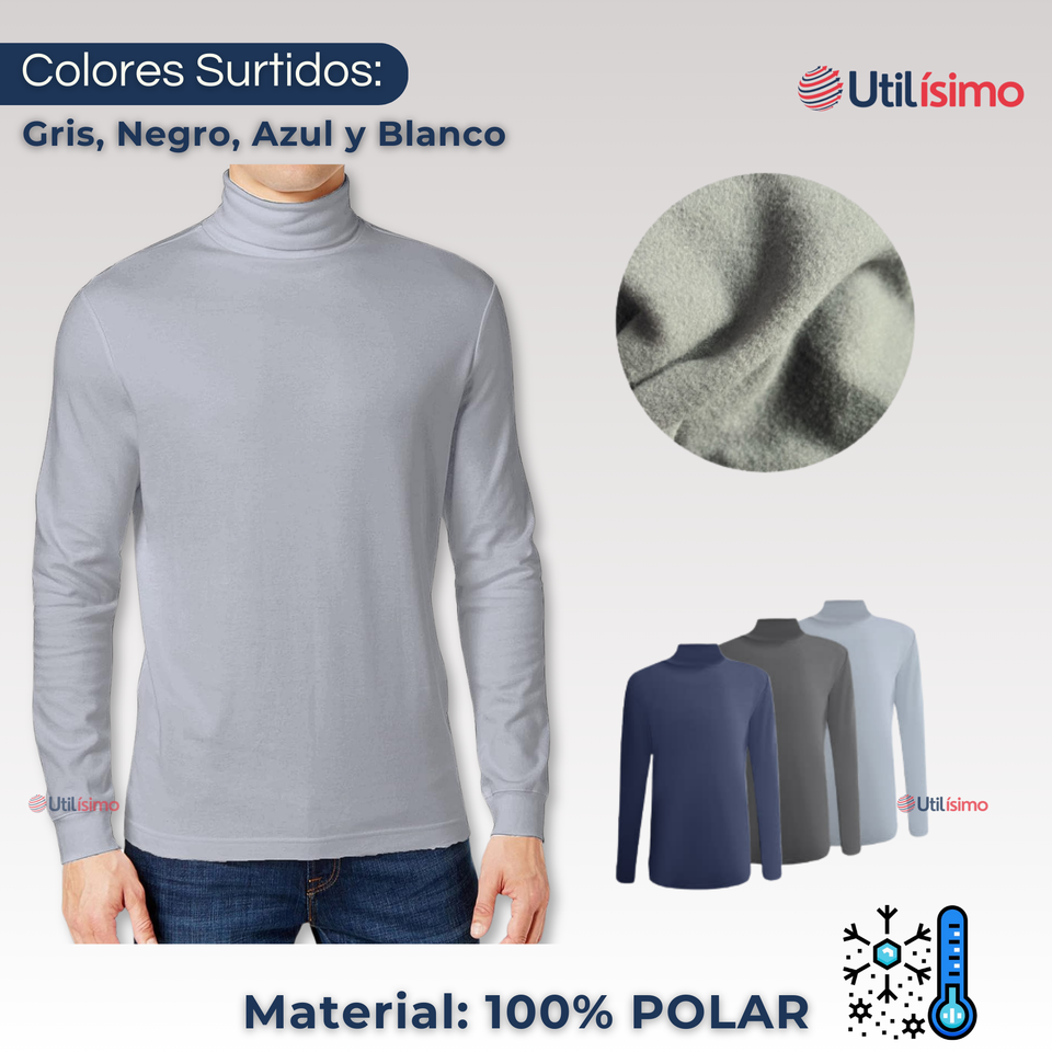 Pack 3 Camiseta Polar Juvenil Beatle Colores Surtidos