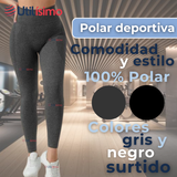 Calza Leggings Push Up Cintura Alta Polar Deportiva Premium Surtido Mujer