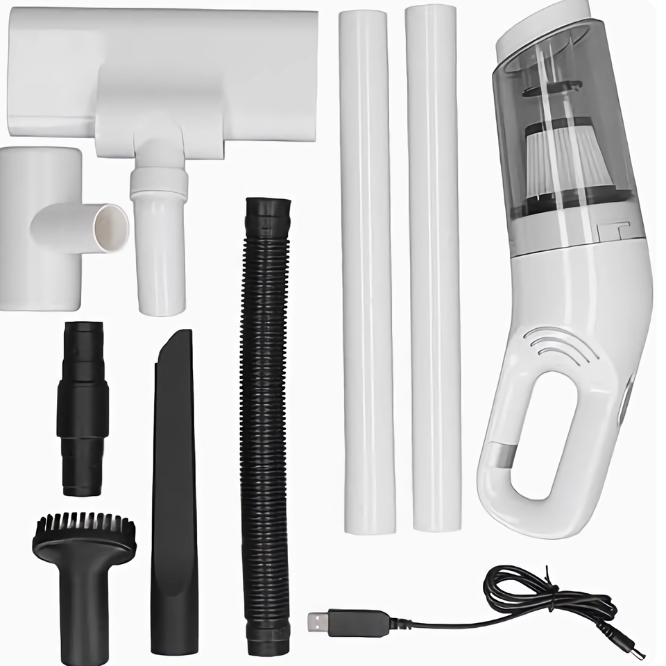 Aspiradora De Mano Inalámbrica Recargable Potente 120W USB Portátil Hogar