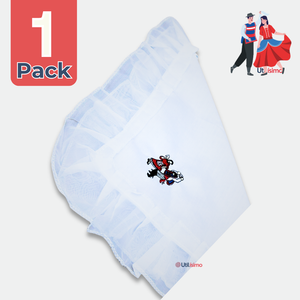 Pañuelo Baile Cueca 36 CM Con Bordes Bordado Pareja Fiestas Patrias