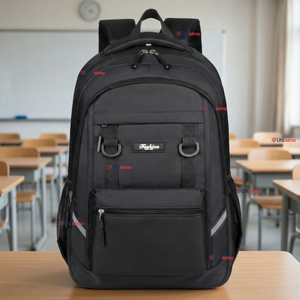 Mochila Ejecutiva Oficina Notebook Impermeable Resistente 44cm Negro 20L