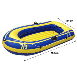Bote Inflable con Remos New Line