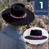 Sombrero Huaso Con Laso Elegante Fiestas Patrias