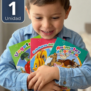 Libro Para Colorear Pintar  Educativo Con Stickers Diseños Surtidos