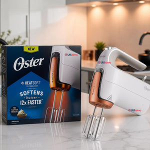 Batidora de mano Oster® tecnología HeatSoft™ FPSTHMAMR