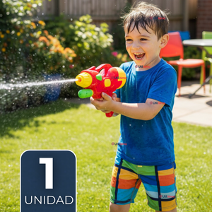 Pistola De Agua 300ml 32cm Colores Surtidos Juguete Lanza Agua Niño Niña