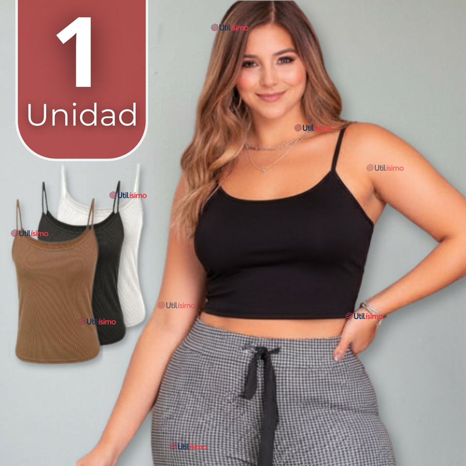 Polera Camiseta Pabilo Básica Lisa Elástica Algodón Mujer Colores Surtidos