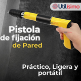 Kit De Pistola De Fijación De Pared Herramientas Portátil