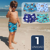 Short De Playa Para Niños Traje De Baño Pantalón Corto Diseños Surtidos