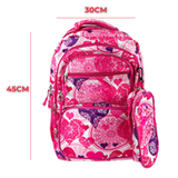 Mochila Con Lonchera Y Estuche 45CM Diseños Variados Niña