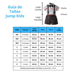 Conjunto de Vestir con Tirantes para Niños Jump Kids