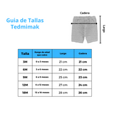 Pack 5 shorts de Algodón Niño Tedmimak Surtido