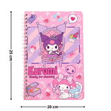 Cuadernos Universitarios Kuromi Marca Pro Arte Diseños Surtidos 100 Hojas (1 Unidad)
